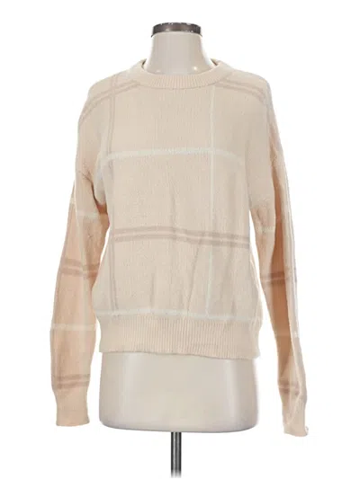Pre-owned Thread & Supply Pullover Sweater In Ivory