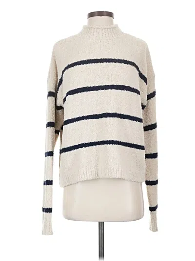 Pre-owned Thread & Supply Pullover Sweater In Ivory