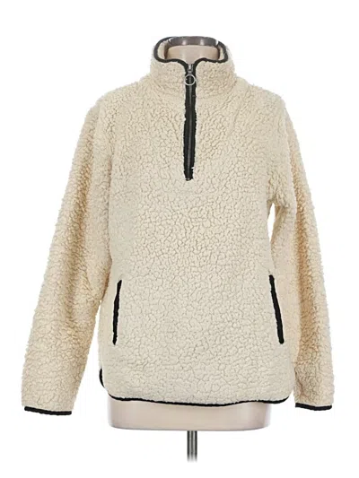 Pre-owned Thread & Supply Pullover Sweater In Ivory