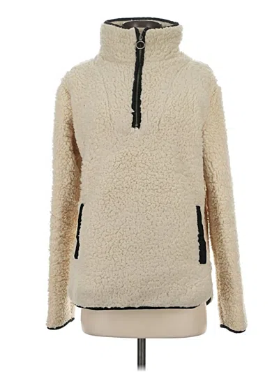 Pre-owned Thread & Supply Pullover Sweater In Ivory