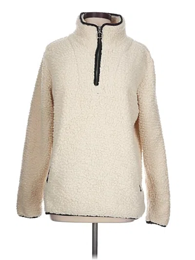 Pre-owned Thread & Supply Pullover Sweater In Ivory