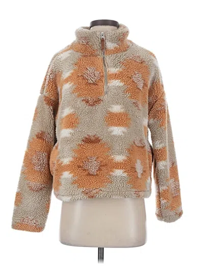 Pre-owned Thread & Supply Pullover Sweater In Orange