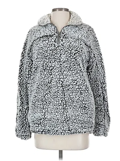 Pre-owned Thread & Supply Pullover Sweater In Silver