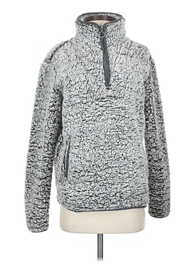 Pre-owned Thread & Supply Pullover Sweater In Silver