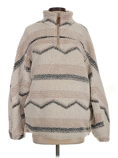 Pre-owned Thread & Supply Pullover Sweater In Tan