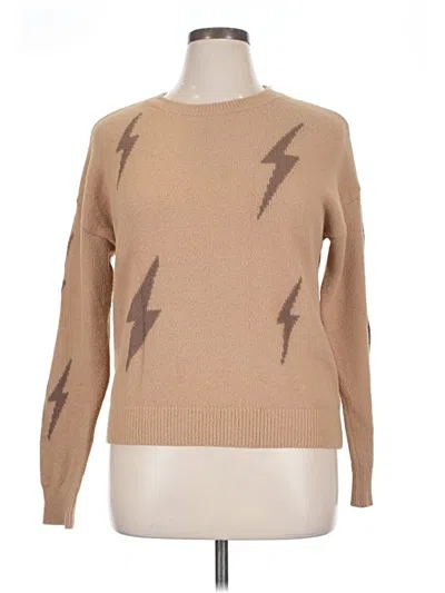 Pre-owned Thread & Supply Pullover Sweater In Tan