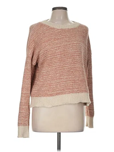 Pre-owned Thread & Supply Pullover Sweater In Tan