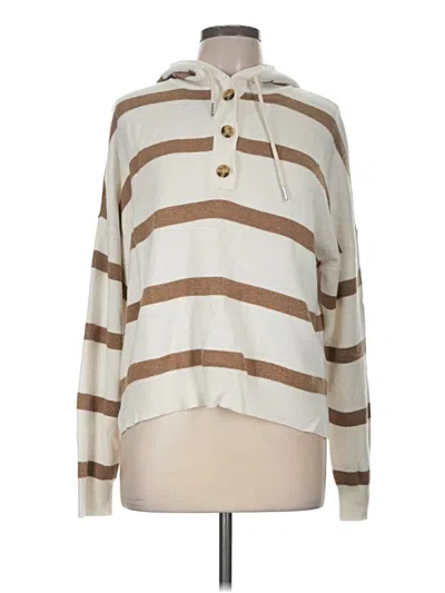 Pre-owned Thread & Supply Pullover Sweater In Tan