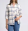 Thread & Supply Randy Plaid Button-up Shirt In Multicolor In Neutral