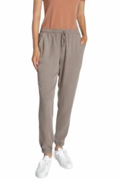 Thread & Supply Serena Joggers In Wild Truffle In Gray