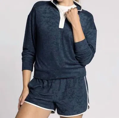 Thread & Supply Sharon Pullover In Indigo In Blue