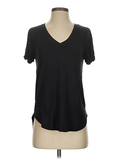 Pre-owned Thread & Supply Short Sleeve T-shirt In Black