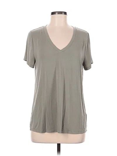 Pre-owned Thread & Supply Short Sleeve T-shirt In Gray
