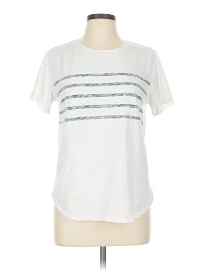 Pre-owned Thread & Supply Short Sleeve T-shirt In White