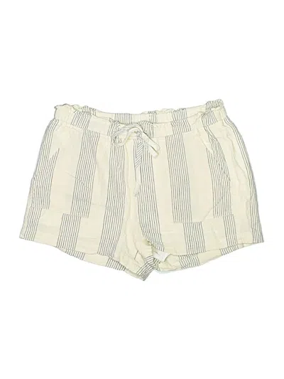 Pre-owned Thread & Supply Shorts In Ivory