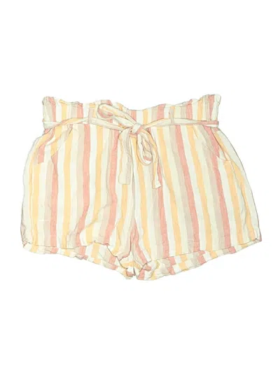 Pre-owned Thread & Supply Shorts In Yellow