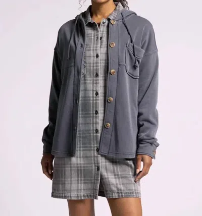 Thread & Supply Shyla Jacket In Odyssey Grey In Pattern
