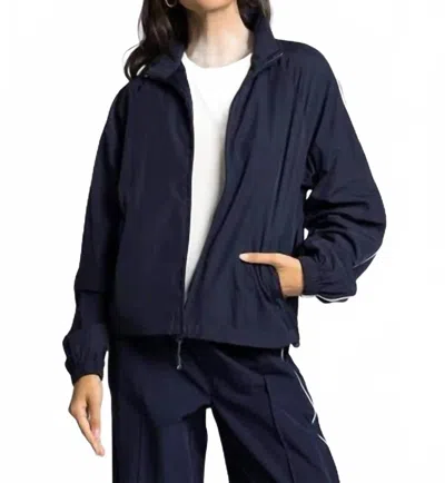 Thread & Supply Side Line Jacket In Dark Navy White In Blue