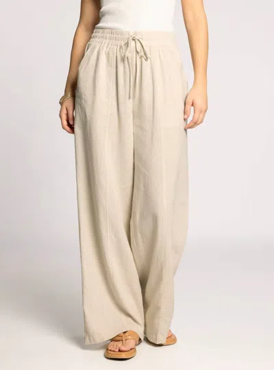 Thread & Supply Solana Pants In Oatmeal In Gold