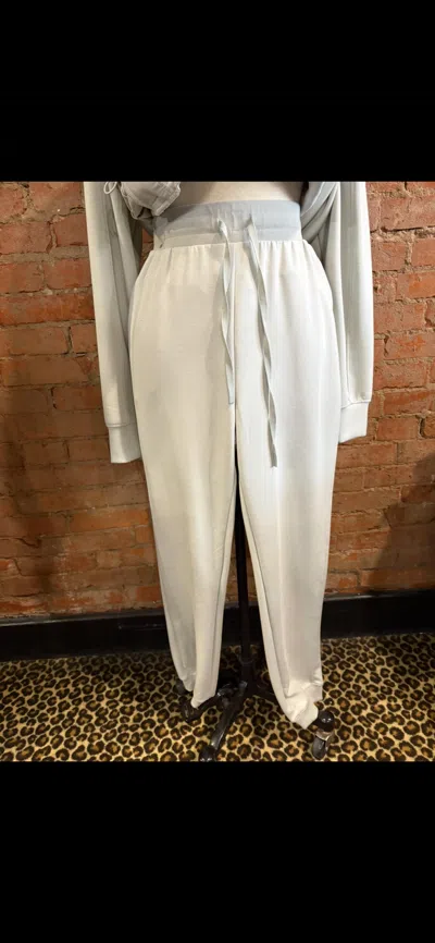 Thread & Supply Somer Smoke Pants In Silver