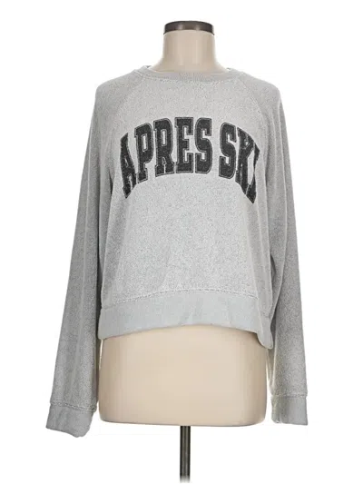 Pre-owned Thread & Supply Sweatshirt In Gray