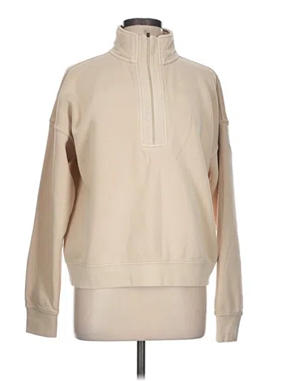 Pre-owned Thread & Supply Sweatshirt In Tan