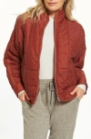 Thread & Supply Thread And Supply Quilted Jacket In Brown