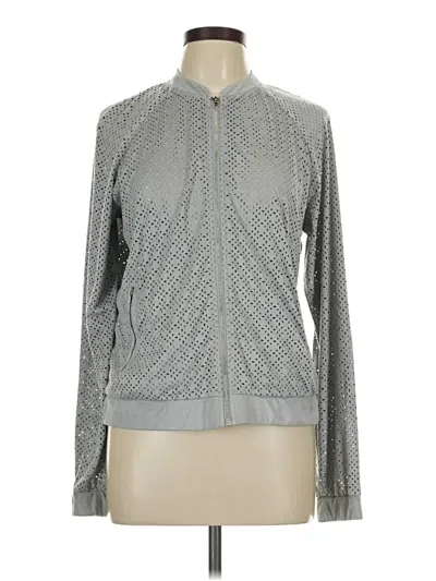 Pre-owned Thread & Supply Track Jacket In Gray