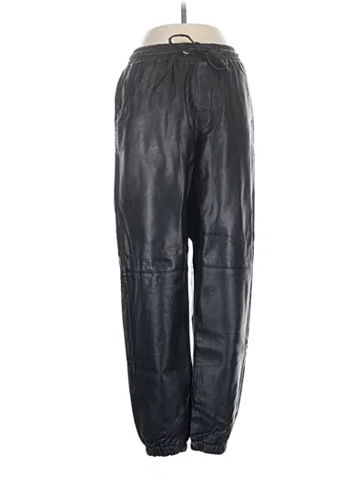 Pre-owned Thread & Supply Track Pants In Black