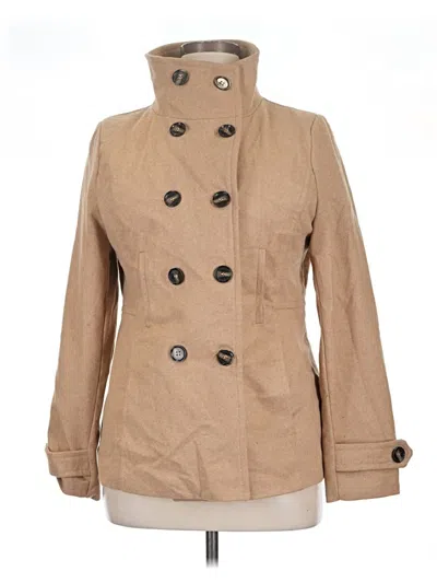 Pre-owned Thread & Supply Trenchcoat In Tan
