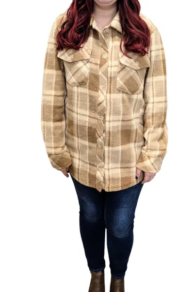 Thread & Supply Tullis Jacket In Chestnut Plaid In Multi