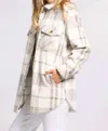 Thread & Supply Tullis Jacket In Coconut Ash Plaid In Multi