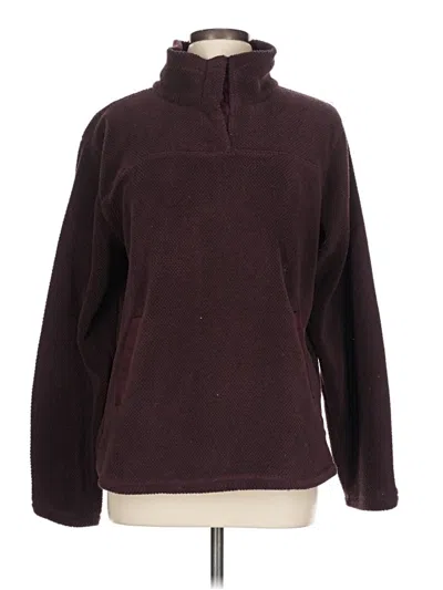 Pre-owned Thread & Supply Turtleneck Sweater In Burgundy