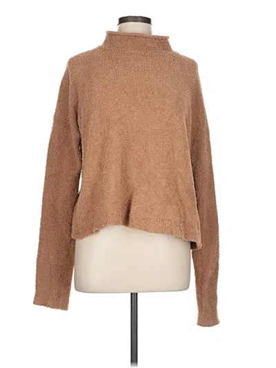Pre-owned Thread & Supply Turtleneck Sweater In Tan