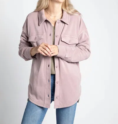 Thread & Supply Tyler Jacket In Mauve In Pink