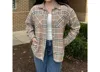 Thread & Supply Vera Button Front Jacket In Sandwashed Tan In Multi