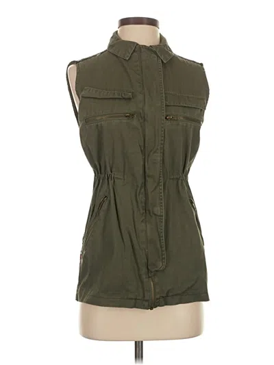 Pre-owned Thread & Supply Vest In Green