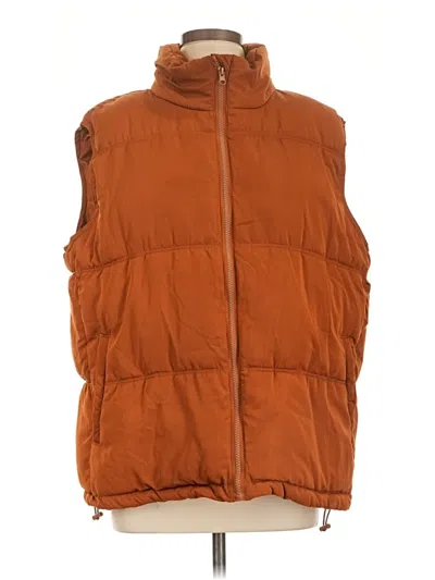 Pre-owned Thread & Supply Vest In Orange