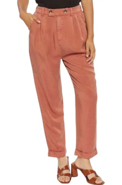 Thread & Supply Weekend Pants In Burndt Orange In Multi