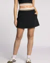Thread & Supply Wendy Skort In Black In Transparent