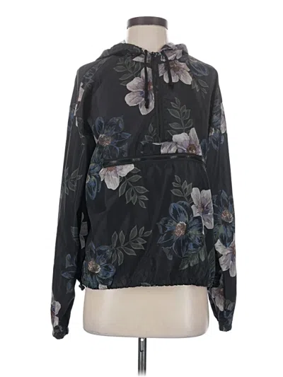 Pre-owned Thread & Supply Windbreaker Jacket In Black