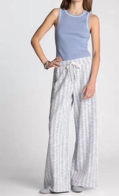 Thread & Supply Zaria Pants In Light Seablue In Blue