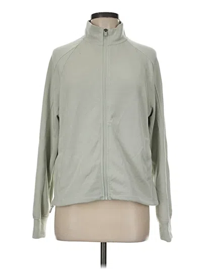 Pre-owned Thread & Supply Zip Up Hoodie In Green