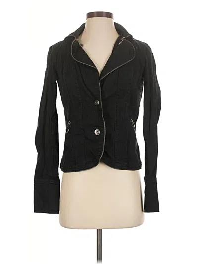 Pre-owned Thread Blazer Jacket In Black