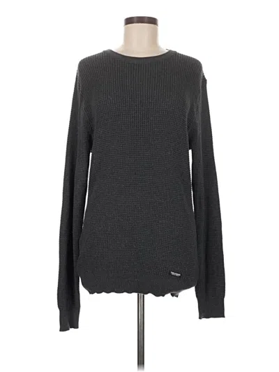 Pre-owned Threadbare Pullover Sweater In Gray