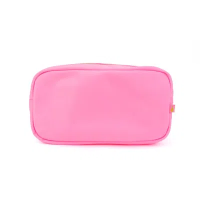 Threaded Pear Bailey Large Pouch | Includes Up To 5 Patches In Pink