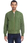Threadfast Apparel Bomber Jacket In Green