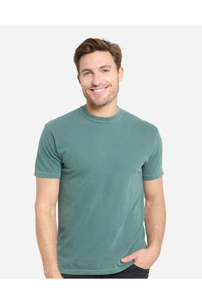 Threadfast Apparel Colors Garment-dyed T-shirt In Green