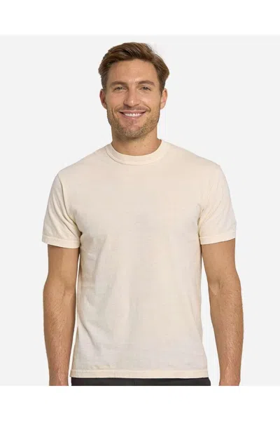 Threadfast Apparel Colors Garment-dyed T-shirt In Beige