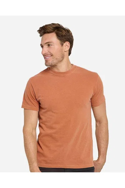 Threadfast Apparel Colors Garment-dyed T-shirt In Brown